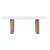 D2504 Faux Marble Rectangular Dining Table
