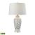 Openwork Ceramic LED Table Lamp