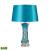 Vergato Free Blown Glass 2-Light LED Table Lamp