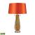 Modena Free Blown Glass 2-Light LED Table Lamp