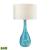 Mediterranean Blown Glass LED Table Lamp