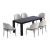 Rockaway 70.86-inch Solid Wood Dining Room Set w/Flor Chairs