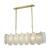 Hush 6-Light Linear Chandelier