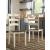 Woodanville Farmhouse Dining Side Chair | Cream & Brown