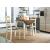 Woodanville Farmhouse Dining Side Chair | Cream & Brown