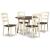 Woodanville Farmhouse Dining Side Chair | Cream & Brown