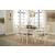 Woodanville Farmhouse Dining Side Chair | Cream & Brown