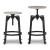 Karisslyn Swivel Stool - Adjustable Metal & Wood | Sohomod