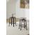 Karisslyn Swivel Stool - Adjustable Metal & Wood | Sohomod