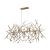 Massive Impact 5-Light Linear Chandelier