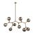 Linear Synapse 9-Light Chandelier