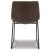 Centiar Mid-Century Dining Chair | Faux Leather & Metal