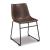 Centiar Mid-Century Dining Chair | Faux Leather & Metal