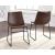 Centiar Mid-Century Dining Chair | Faux Leather & Metal