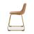 Ciabori Faux Leather Dining Chair | Retro Bucket Seat