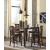 Bennox 5-Piece Counter Height Dining Set | Brown