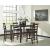 Coviar 5-Piece Counter Height Dining Set | Brown