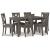 Ashley SM Caitbrook 7-Piece Fabric/Wood Dining Room Set
