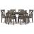Ashley SM Caitbrook 7-Piece Fabric/Wood Dining Room Set