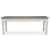 Skempton Wood Storage Bench | White & Light Brown Two-Tone