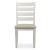 Skempton Modern Farmhouse Ladderback Dining Chair | Distressed White