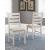 Skempton Modern Farmhouse Ladderback Dining Chair | Distressed White