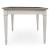 Skempton Rectangular Dining Set - White & Light Brown | Ashley
