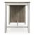 Skempton Counter Height Dining Table with Storage | White