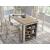 Skempton Counter Height Dining Table with Storage | White