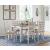Ashley SM Skempton 7-Piece Fabric/Wood Dining Room Set