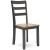 Gesthaven Wood Dining Side Chairs (Set of 2) | Modern Minimalist