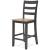 Gesthaven Wood Barstool Set of 2 - White & Natural | Sohomod