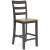Gesthaven Wood Barstool Set of 2 - White & Natural | Sohomod