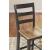Gesthaven Wood Barstool Set of 2 - White & Natural | Sohomod