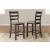 Gesthaven Wood Barstool Set of 2 - White & Natural | Sohomod