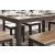 Gesthaven 6-Piece Dining Set - Natural Wood Table & Bench | Sohomod