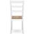 Gesthaven Dining Side Chair | Natural Mango Wood & White