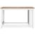 Gesthaven Wood Counter Height Dining Table with Storage | White