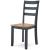 Gesthaven 6-Piece Dining Set - Natural & Blue Table & Bench | Sohomod