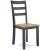 Gesthaven Dining Side Chair | Natural Mango Wood & Blue