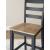Gesthaven Wood Barstool - Blue & Natural Counter Stool | Sohomod