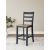 Gesthaven Wood Barstool - Blue & Natural Counter Stool | Sohomod