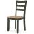 Gesthaven 6-Piece Dining Set - Natural & Green Table & Bench | Sohomod