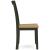 Gesthaven Dining Side Chair | Natural Wood & Soft Green Finish