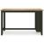 Gesthaven Rectangular Wood Counter Height Table with Storage