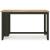 Gesthaven Wood Counter Height Table with Shelves | Natural & Green