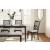 Langwest 6-Piece Dining Set - Brown Rectangular Table & Bench | Sohomod