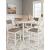 Erinberg 5-Piece Counter Height Dining Set | Antique White
