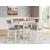 Erinberg 5-Piece Counter Height Dining Set | Antique White