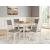 Erinberg 5-Piece Round Dining Set - Antique White Wood | Sohomod